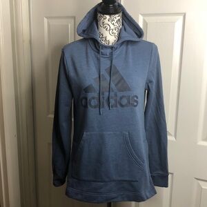 Adidas Hoodie Black Blue S 8-10